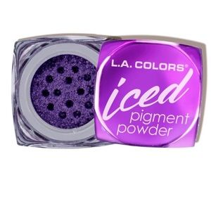 ❤️‍🔥10/$30❤️‍🔥L.A. Colors “Iced” Loose Metallic Pigment Powder - Glam